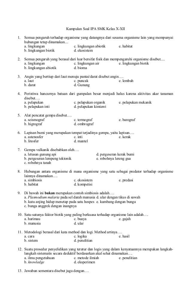 Contoh Soal Hots Geografi Kls Xii Kumpulan Materi Pelajaran Dan Contoh Soal 1