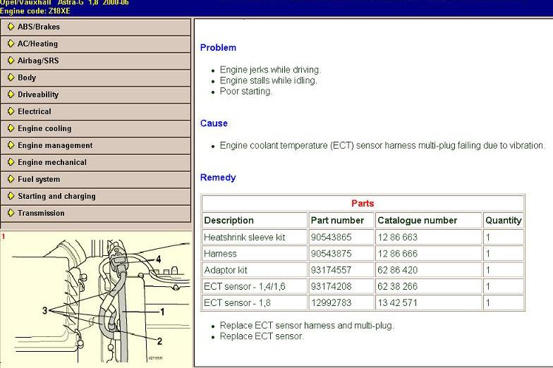 Wire Diagram: Z18xe Engine Wiring Diagram