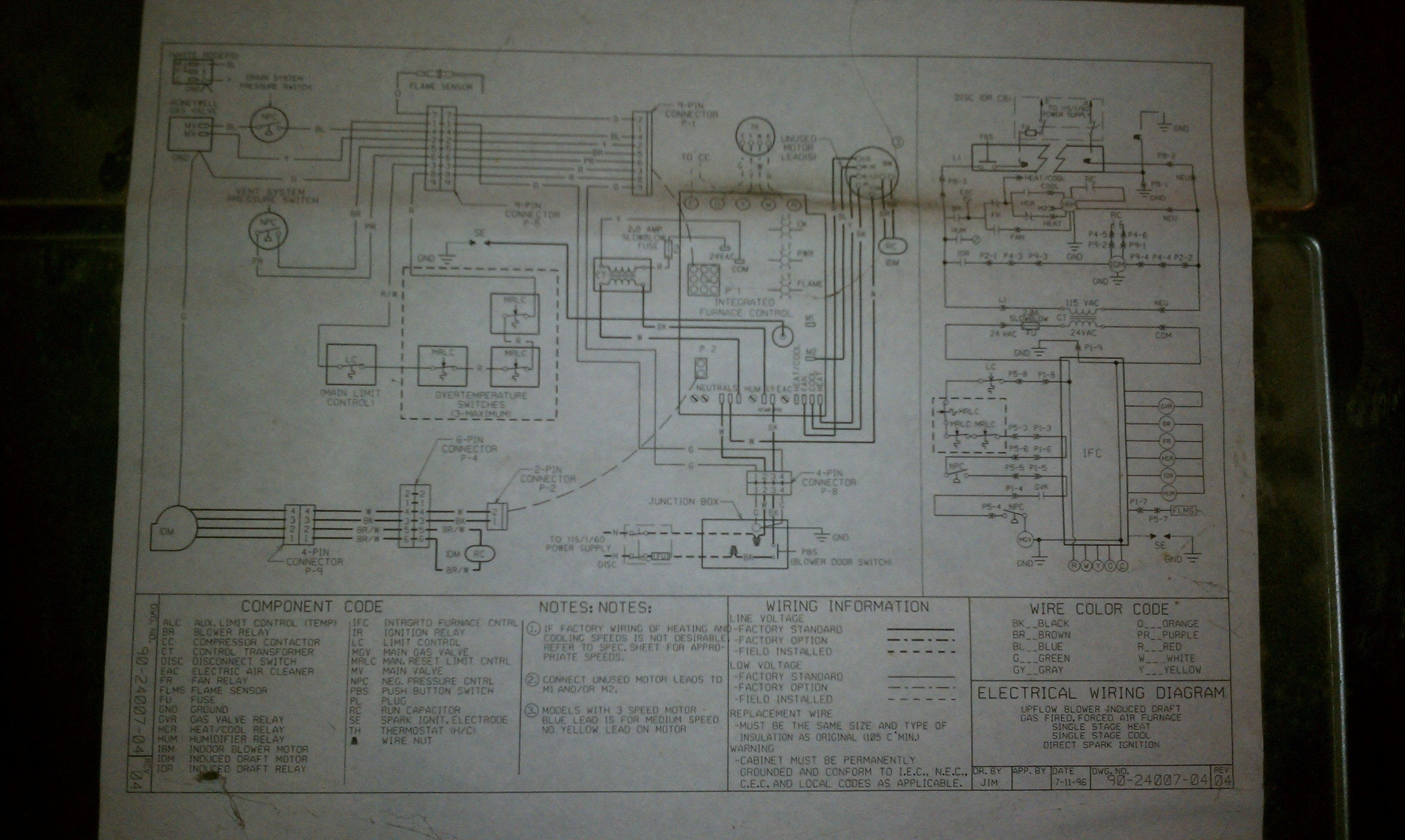 Ruud Blower Motor Wiring Diagram - Complete Wiring Schemas