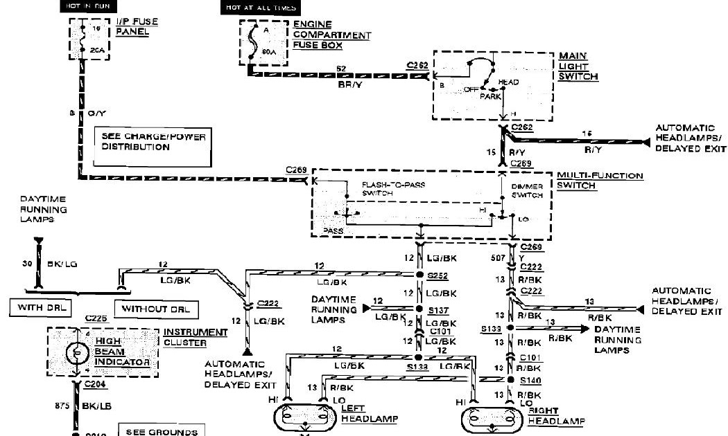 Land Cruiser 1991 Alternator Diagram