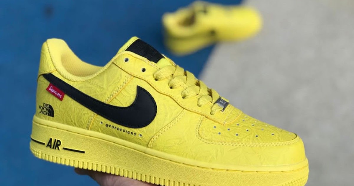 Nike Air Force 1 Supreme North Face - Take an official look at the ...