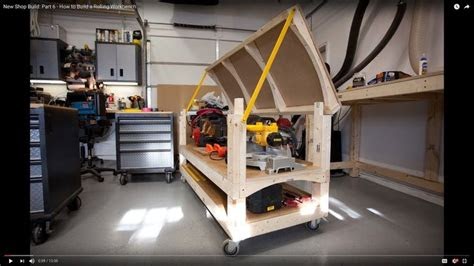 Steve Ramsey Basic Mobile Workbench ~ Wood Woodworking Plans