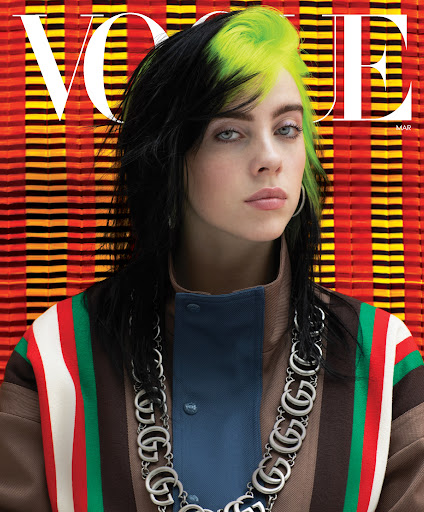 Billie Eilish Vogue Cover Picture - Billie Eilish on the cover of Vogue