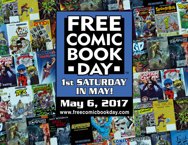 Free Comic Book Day 2017 Full Line-Up 