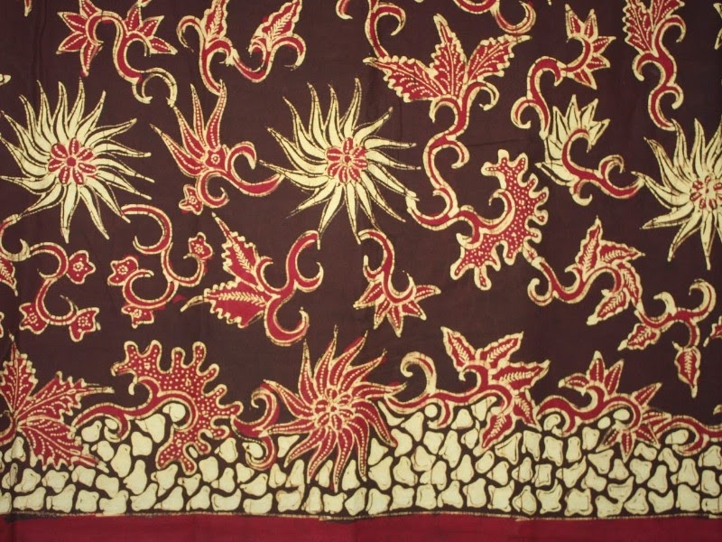 Gambar Batik  Nasional Yang Gampang 