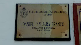 Cirujano Dentista Dr. Daniel Jara Franco