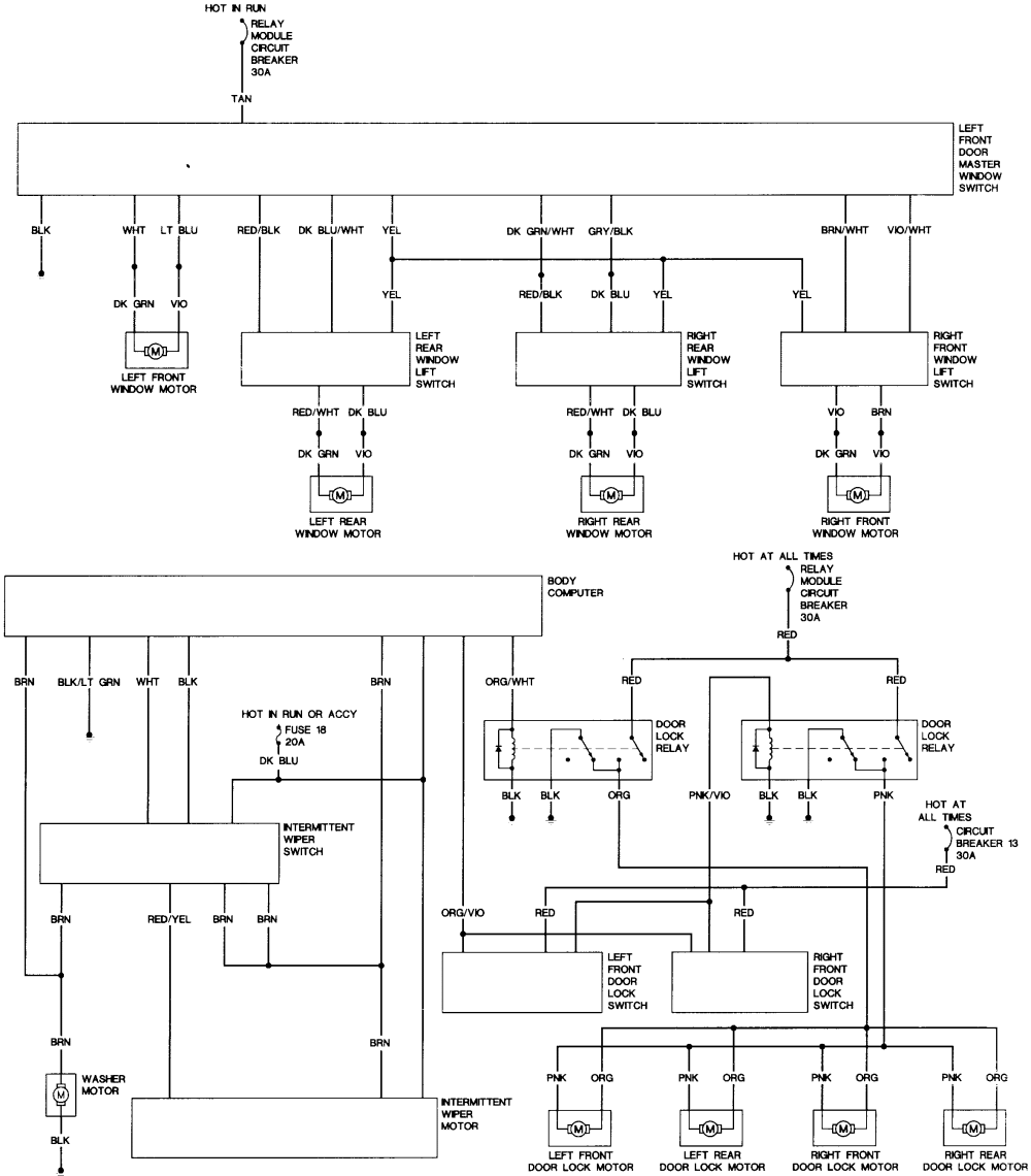 1990 Camaro Fuse Panel Diagram