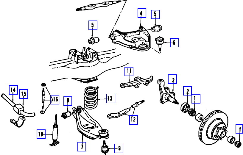 2001 Dodge Ram 2500 Front Suspension Diagram