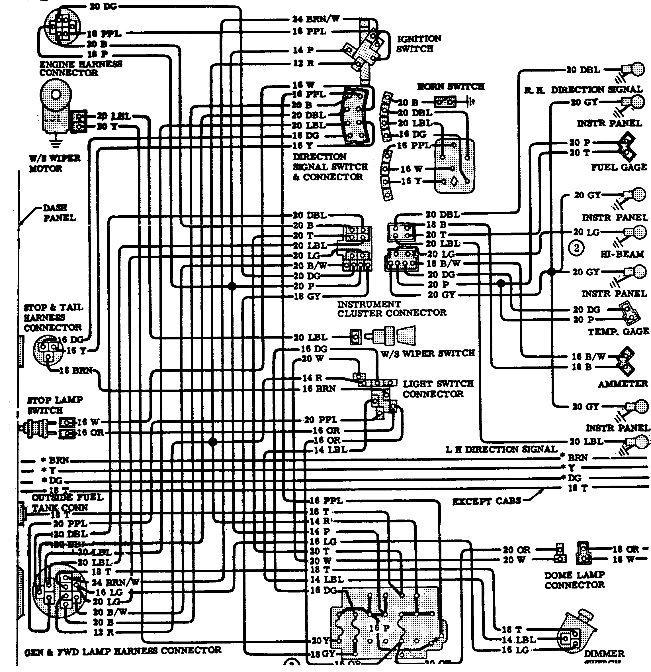 67 Chevy Truck Fuse Box