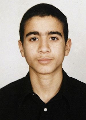 Photo of Omar Khadr, copyright released into t...