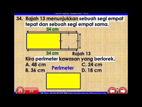 AZIMAT MATEMATIK: CONTOH SOALAN UPSR