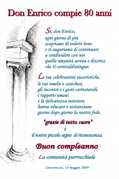 Frasi Per Compleanno Di 80 Anni