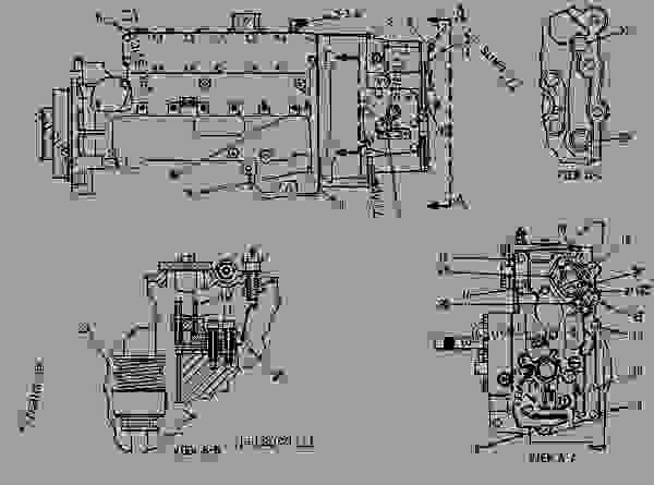 32 3406b Cat Injection Pump Diagram