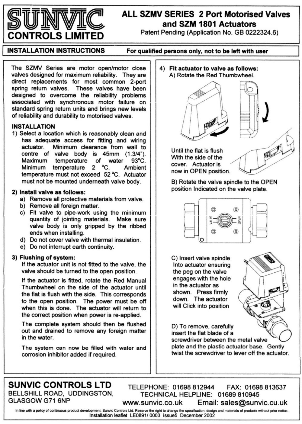 2 Port Valve Wiring Diagram