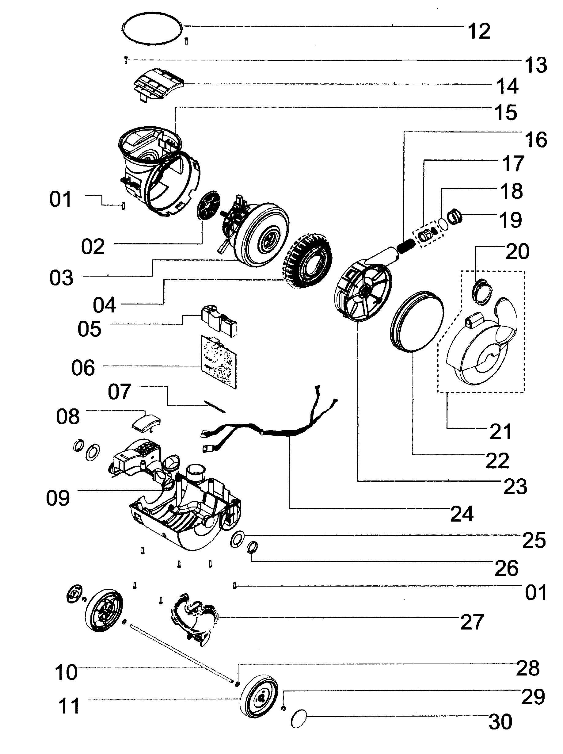 Wiring Diagram: 35 Dyson Dc33 Parts Diagram