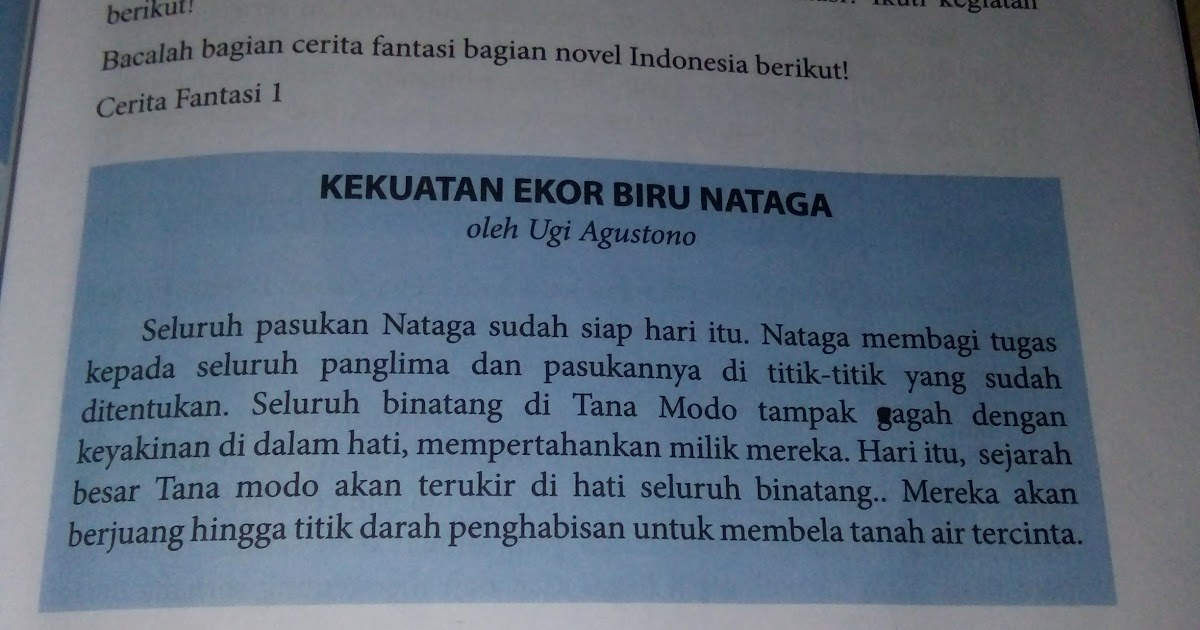 Kunci Jawaban Bahasa Indonesia Kelas 7 Halaman 48