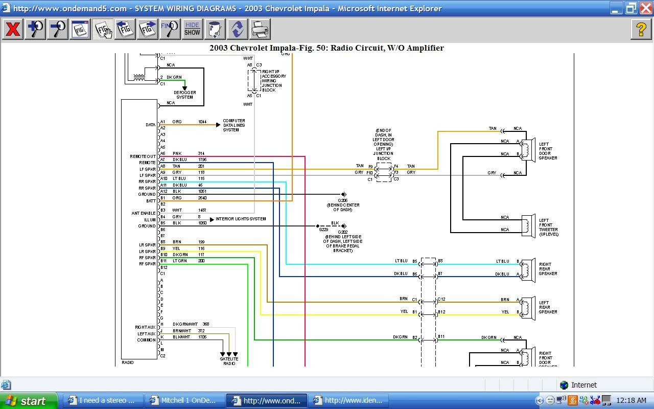 41 03 Silverado Radio Wiring Diagram - Wiring Diagram Online Source