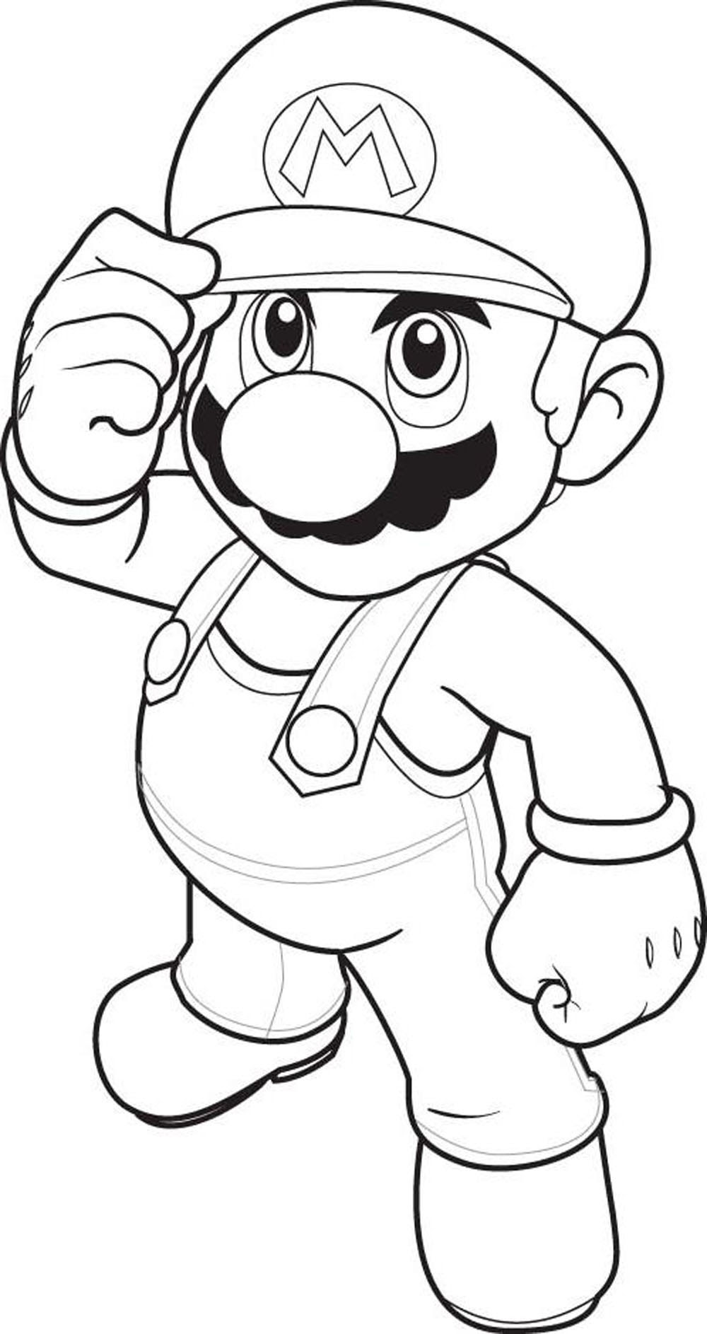 Mario Characters Drawing : Mario Cartoon Drawing at GetDrawings | Free