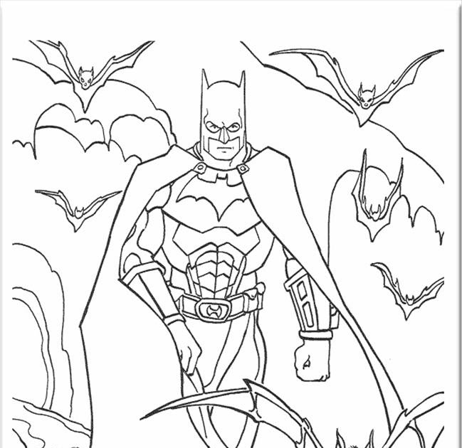 printable coloring page Batman Coloring Pages 4590 Cartoons > Batman