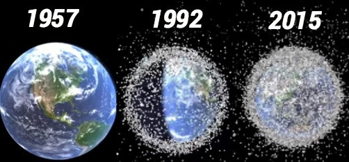 How many satellites are orbiting the Earth