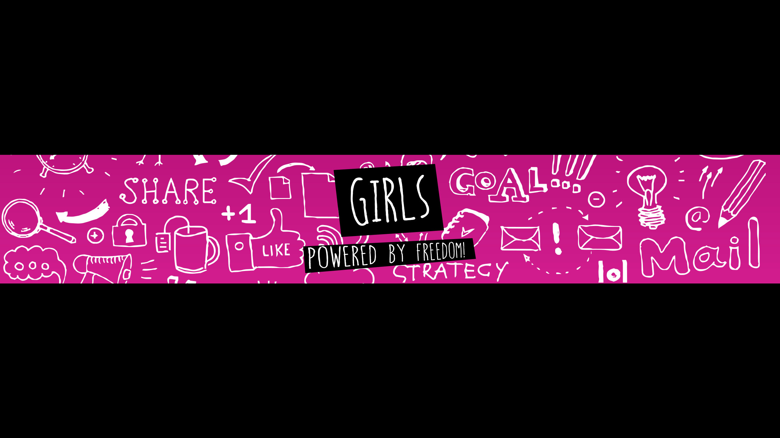 Featured image of post Girly Youtube Banner Template 2048X1152 Create youtube channel art online