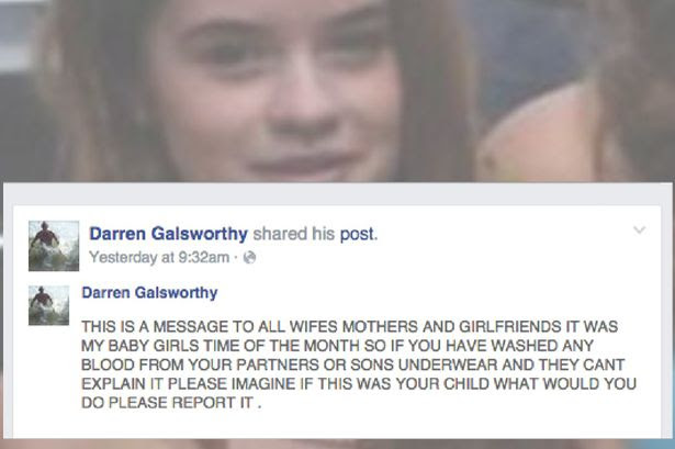 Rebecca Becky Watts Missing Dad Posts Disturbing Facebook Message