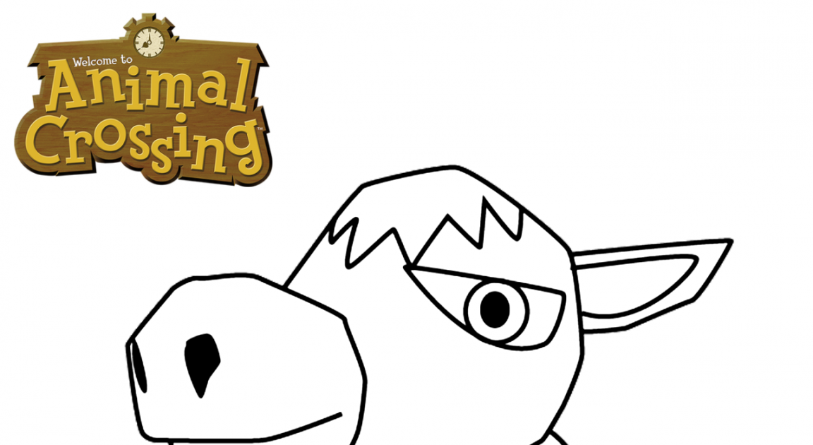 Animal Crossing Coloring Pages Marina - Animal Crossing - Coloring