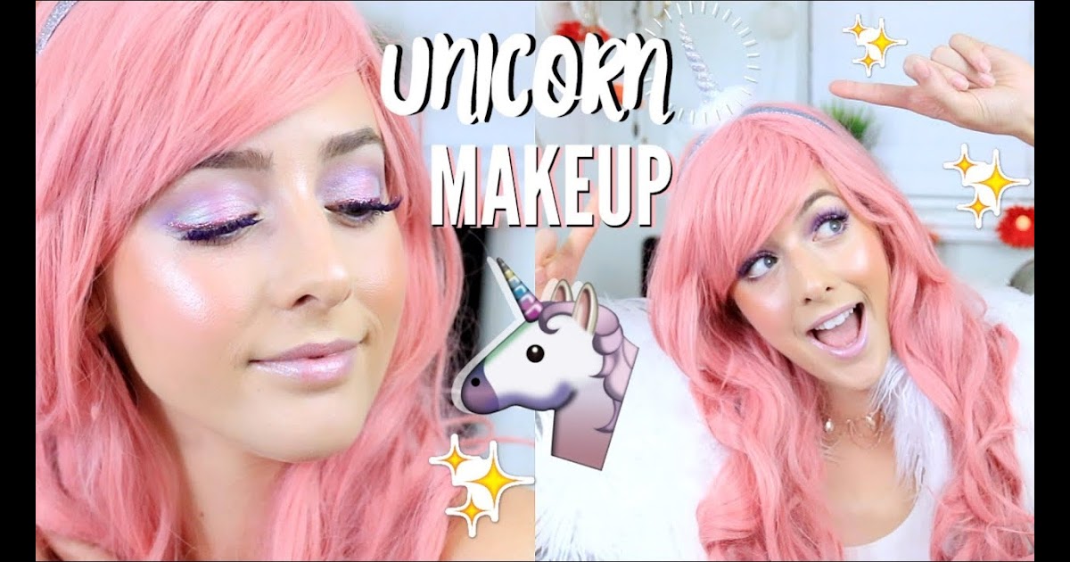 unicorn-4u: Easy Unicorn Makeup Tutorial For Halloween! - YouTube
