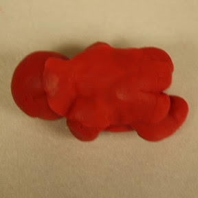 Michael's playdough baby
