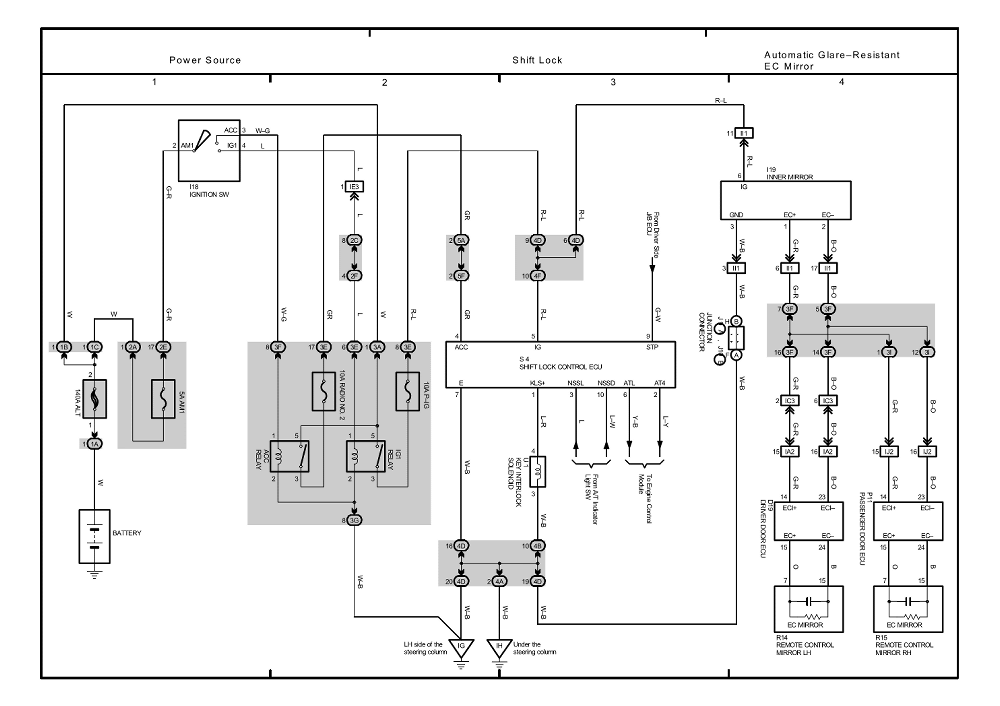 2008 Lexu Es350 Wiring Diagram