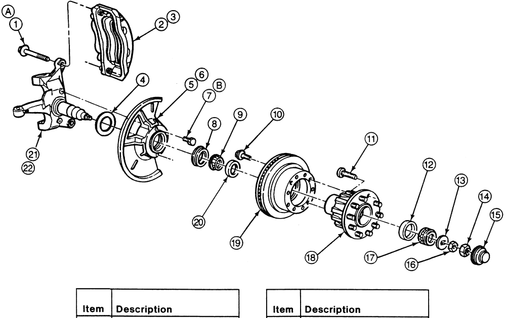 1997 Ford F250 Rear Brake Diagram