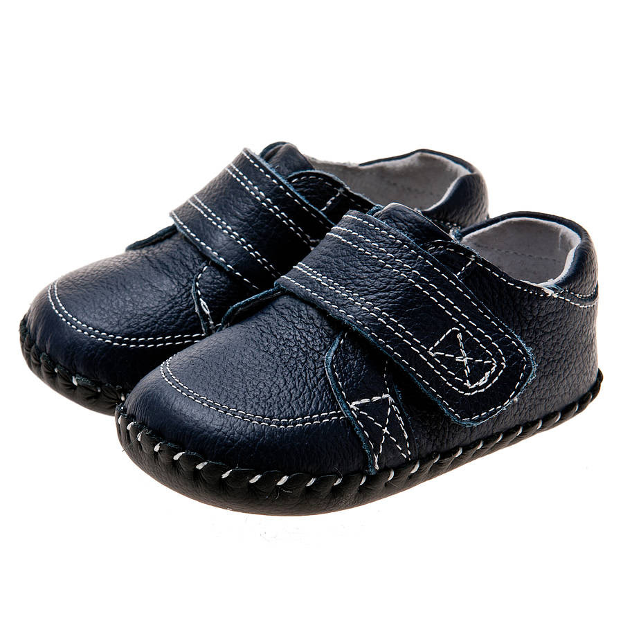 Aetrex Sandals: Baby Boy Navy Blue Sandals