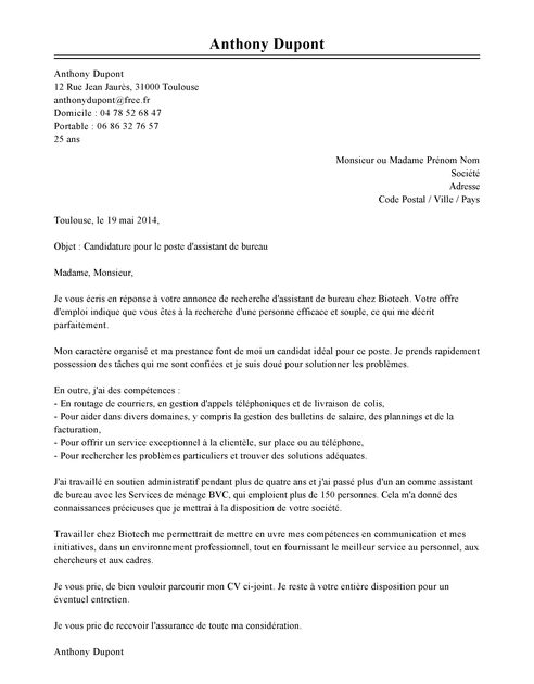 Lettre De Motivation Reorientation Licence Staps - Ini 