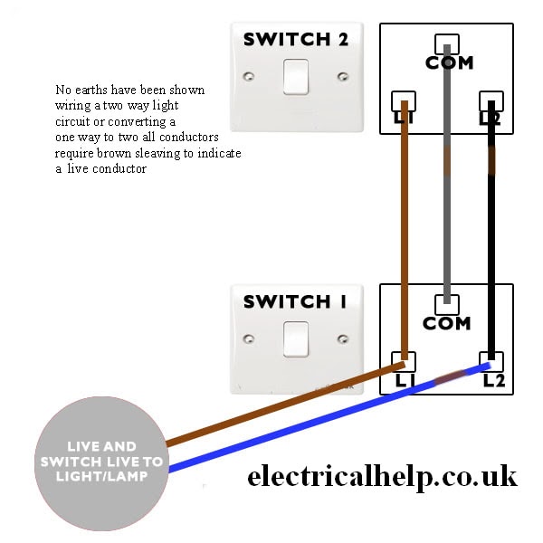 42 Two Way Switch Connection - Wiring Diagram Source Online