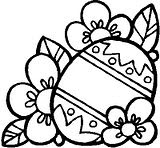 Lovely decorated egg coloring sheets to print for Easter time.