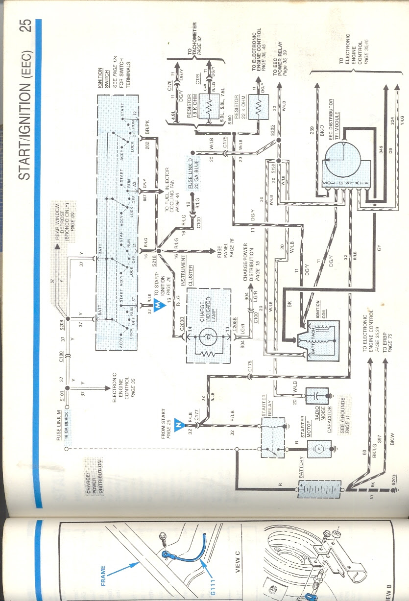 1987 Ford Mustang 5 0 Eng Wire Diagram - Wiring Diagram Schema