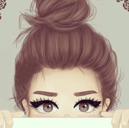 How To Draw A Messy Bun Easy From The Front
