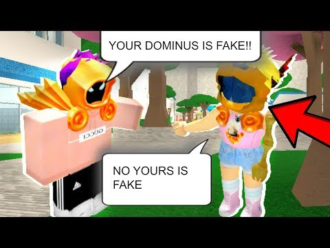 Roblox Tix Dominus Id - dominus tester real and fake roblox