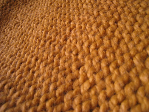 Chunky mustard snood