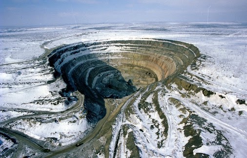 This is the 122-carat #diamond Alrosa just found at its Jubilee pipe |