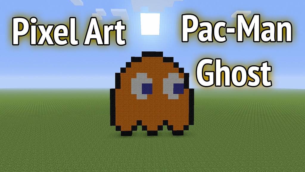 Minecraft How To Make Pac Man Ghosts Pixel Art Mbq Kuwait