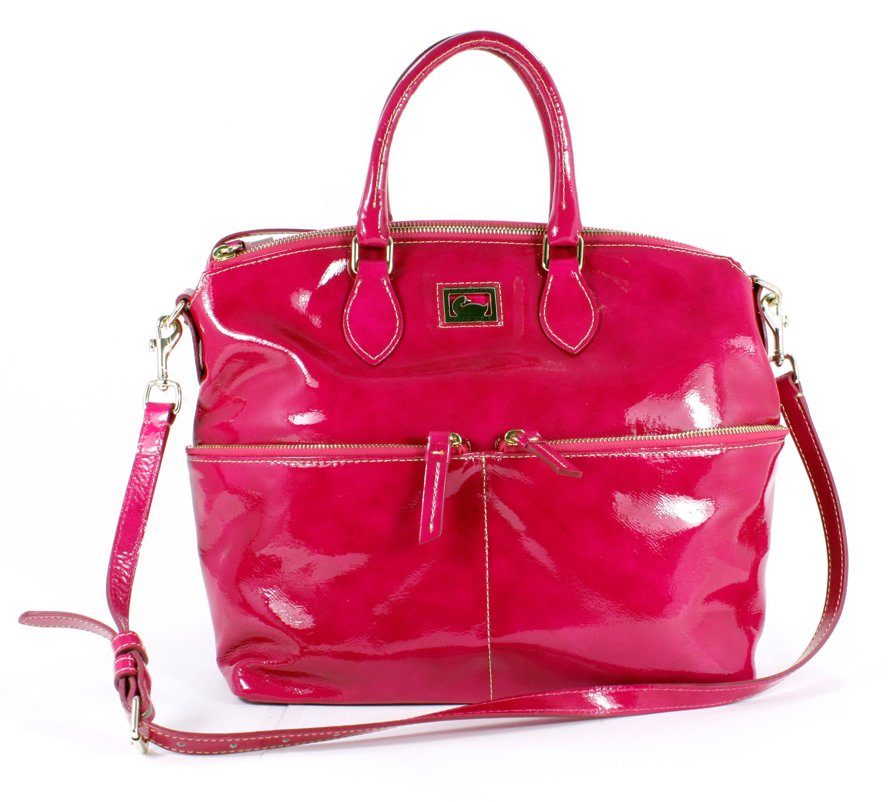 Bolsos De Trapillo: Pink Leather Dooney Bourke Handbag