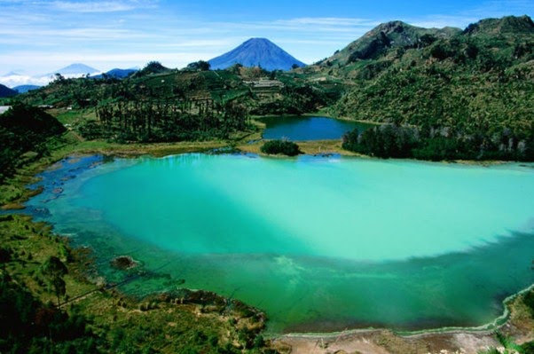 Objek Wisata Dieng Jateng