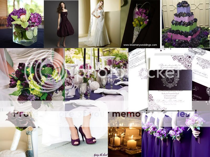 The Design Grove: Inspiration Board: Eggplant Purple