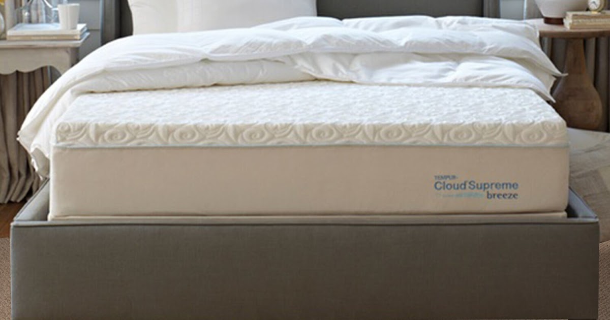 tempurpedic cloud supreme breeze king mattress price new