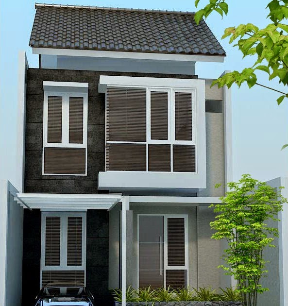 Gambar Desain Rumah Kecil Lantai Dua - Rumah En