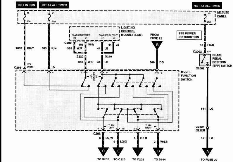 1997 Lincoln Town Car Radio Wiring Diagram - Wiring Diagram