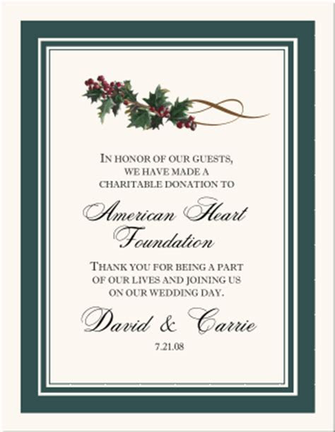 Wedding Charity Donation Cards Celtic Themed Wedding Favor Wedding Charity Donation Cards Celtic Themed Wedding Favor