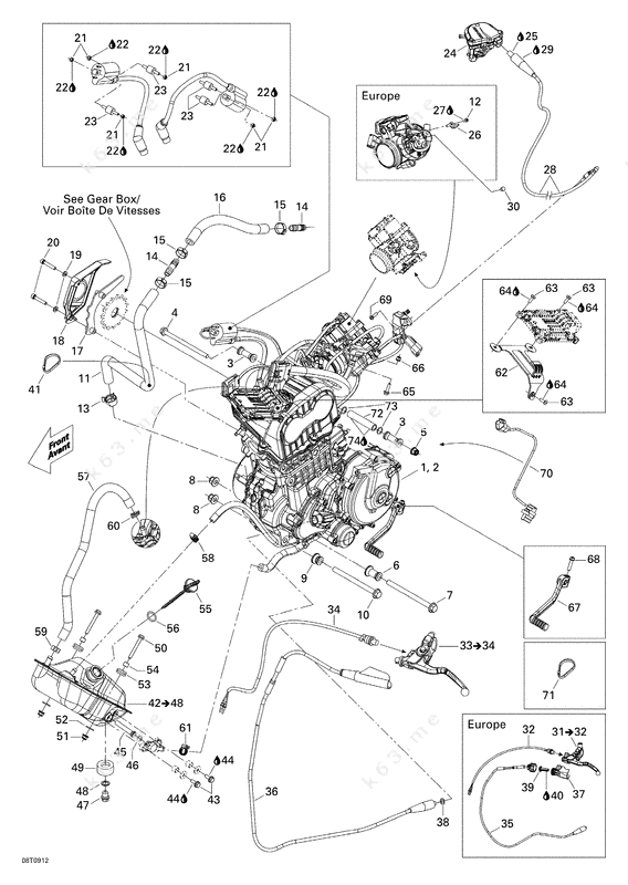 28 Can Am Outlander Parts Diagram