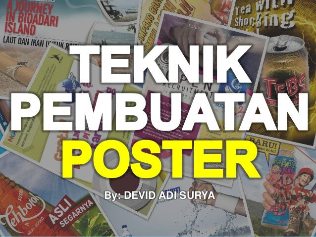 Gambar Poster  Yang  Baik 